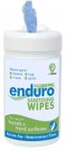 Enduro Sanitising Wipes tub of 200 wipes mock up website